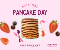 Berry Pancake Day Facebook post Image Preview