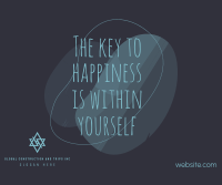 Key to Happiness Facebook post Image Preview