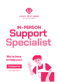 Tech Support Specialist Poster Image Preview