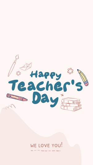 Teachers Day Greeting Facebook story Image Preview