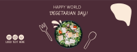 World Vegetarian Day Celebration Facebook cover Image Preview