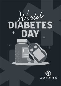 Be Safe from Diabetes Poster Design