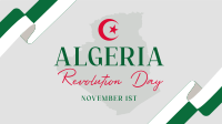 Algerian Revolution Facebook event cover Image Preview