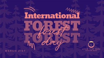 International Forest Day Facebook event cover Image Preview