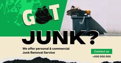 Junk Removal Service Facebook ad Image Preview