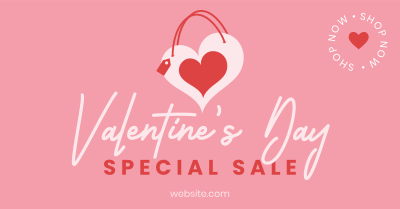 Valentine Heart Bag Facebook ad Image Preview