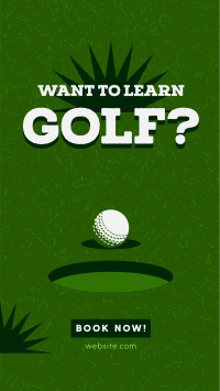 Golf Coach TikTok video Image Preview