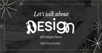Minimalist Design Seminar Facebook ad Image Preview