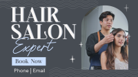 Hair Salon Expert Facebook Event Cover Design