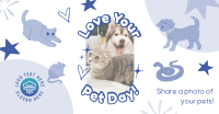 Share your Pet's Photo Facebook Ad Design