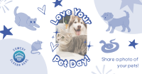 Share your Pet's Photo Facebook ad Image Preview