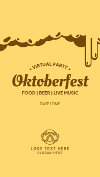 Virtual Oktoberfest Instagram Story Design