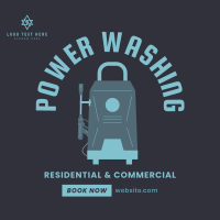Professional Power Washing Instagram post Image Preview