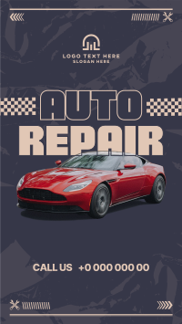 Auto Repair Service YouTube short Image Preview