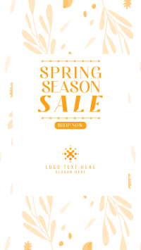 Spring Season Sale Instagram Story Design