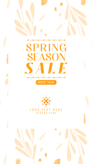 Spring Season Sale Instagram story Image Preview