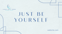 Be Yourself Facebook Event Cover Design