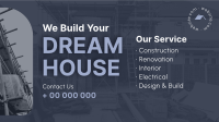 House Construct Facebook Event Cover Design