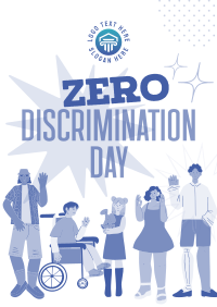 Zero Discrimination Advocacy Flyer Design