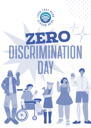 Zero Discrimination Advocacy Flyer Image Preview