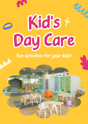 Childcare Service Flyer Image Preview