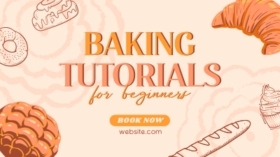 Baking Tutorials Facebook event cover Image Preview