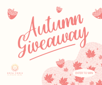 Autumn Season Giveaway Facebook Post Design