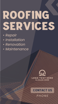 Expert Roofing Services Instagram Story Design