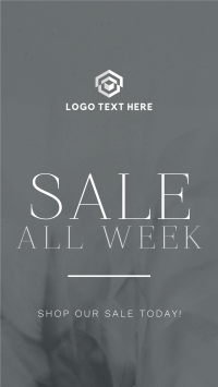 Minimalist Luxurious Sale Instagram story Image Preview