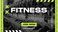 Fitness Training Center Facebook Event Cover Design
