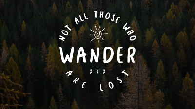Wanderer YouTube cover (channel art) Image Preview