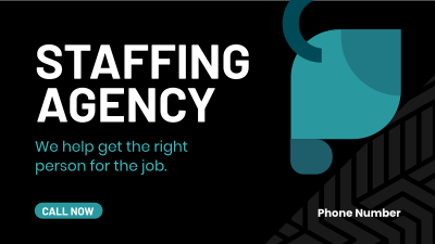 Simple Agency Hiring Facebook event cover Image Preview