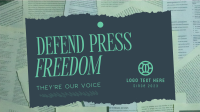 Defend Press Freedom Facebook event cover Image Preview