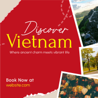 Vietnam Travel Tour Scrapbook Linkedin Post Image Preview