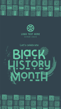 Tribal Black History Month TikTok video Image Preview