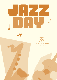 Jazz Instrumental Day Poster Design