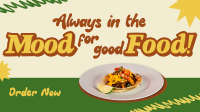 Fun Trendy Food Quotes Animation Preview
