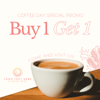 Smell of Coffee Promo Instagram Post Design