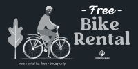 Free Bike Rental Twitter Post Image Preview