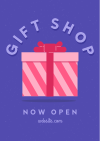 Retro Gift Shop Flyer Image Preview