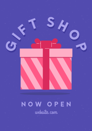 Retro Gift Shop Flyer Image Preview