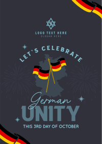 Celebrate German Unity Flyer Design