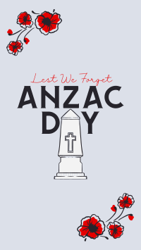 Remembering Anzac Day YouTube Short Image Preview