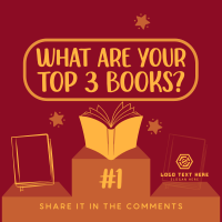 Your Top 3 Books Linkedin Post Image Preview