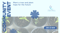 Trees Planting Volunteer Facebook Event Cover Design