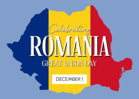 Romanian Celebration Postcard Image Preview