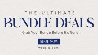 Minimalist Ultimate Bundle Deal Animation Preview