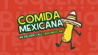 Comida Mexicana Facebook Event Cover Design