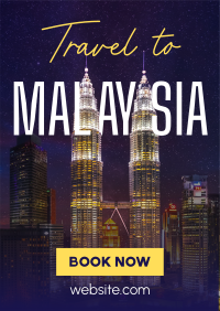 Travel to Malaysia Poster Image Preview