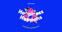 Happiness Unfolds Facebook Ad Design